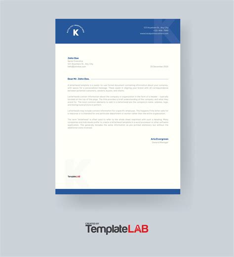letterhead templates free|company letterhead template.